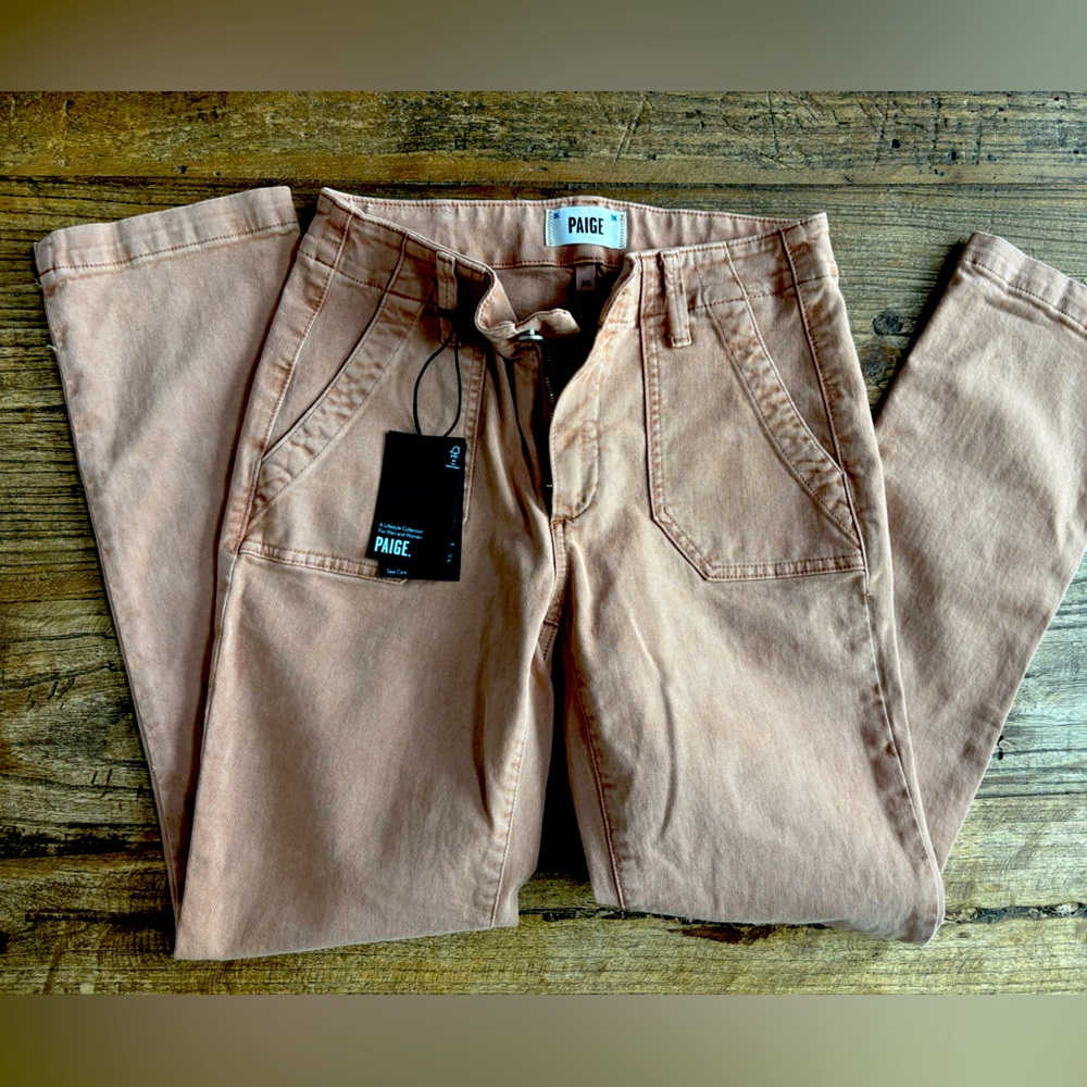 Womens Paige Mayslie straight ankle Jean size 26